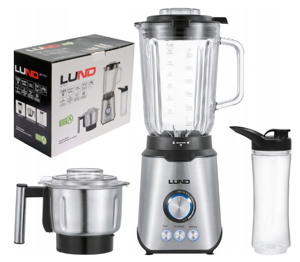 Blender kielichowy Lund 67707 1200 W srebrny/szary