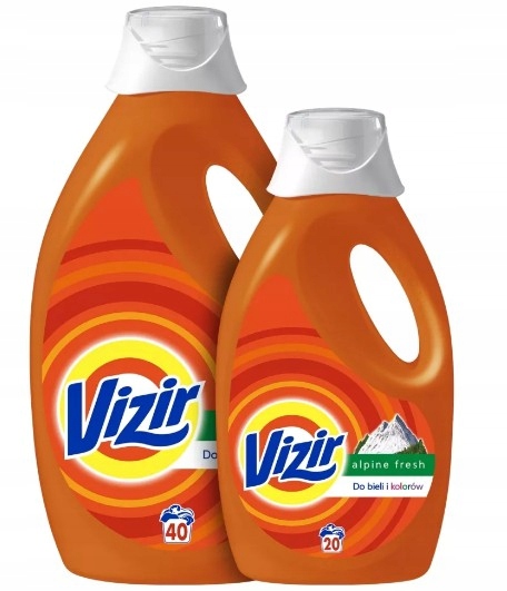 

Vizir Alpine Fresh Płyn do prania 3.3 l, 60 prań