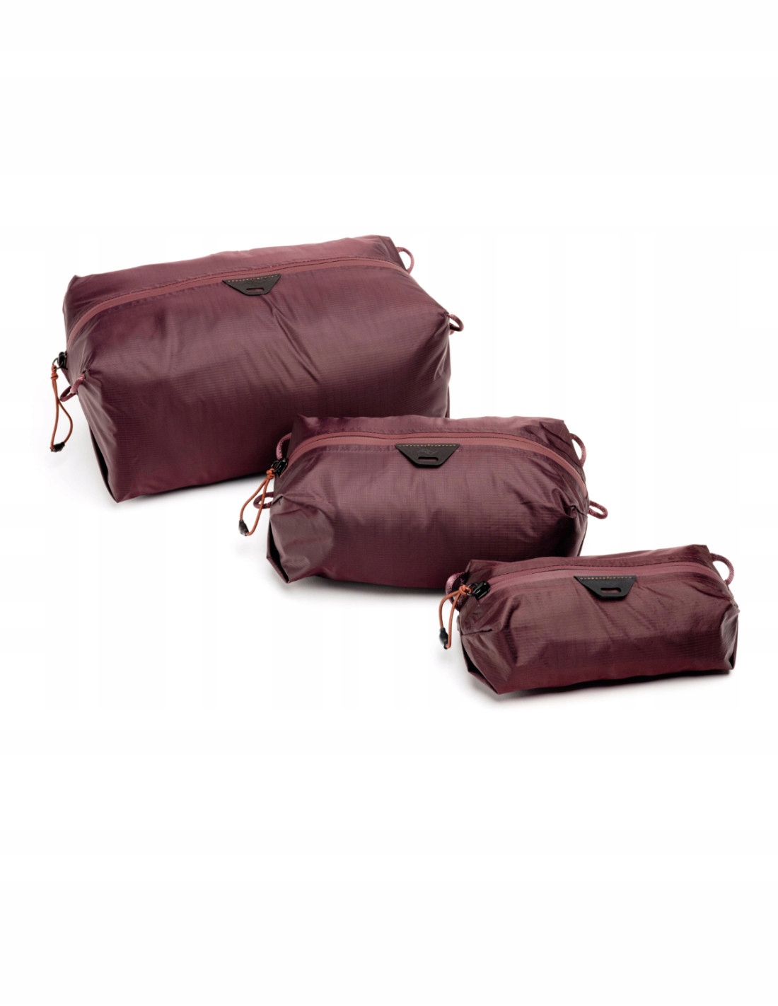 Travel Line Peak Design Ultralight Packing Cube XX-S Eclipse – XXS bordo Kolor czerwony