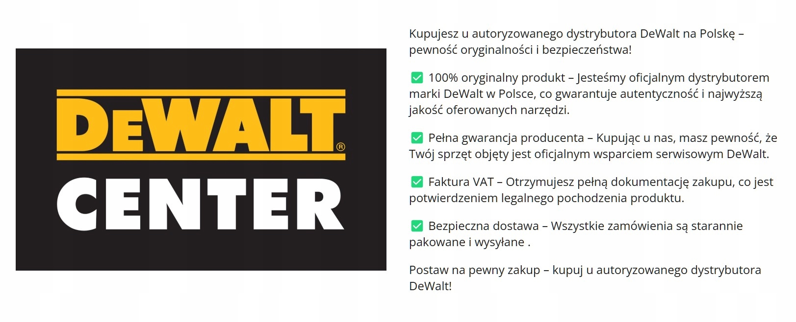 DEWALT ZESTAW COMBO 18V DCK355P2T (DCD800 + DCH172 + DCG405) 2x5,0Ah Marka DeWalt