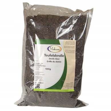 Čertí dráp mletý podpora pohybového aparátu pro koně 1 kg Makana