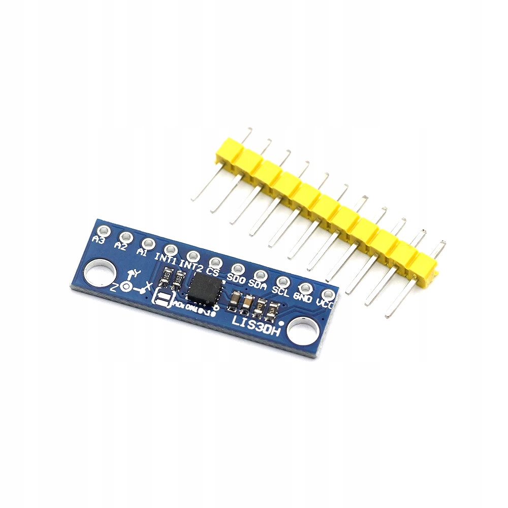 LIS3DH akcelerometr Termometr i2c Spi