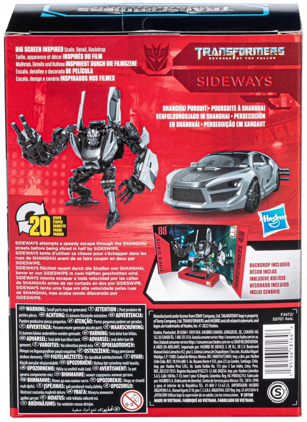 Figurka Transformers Sideways Deluxe Studio Series Marka Hasbro