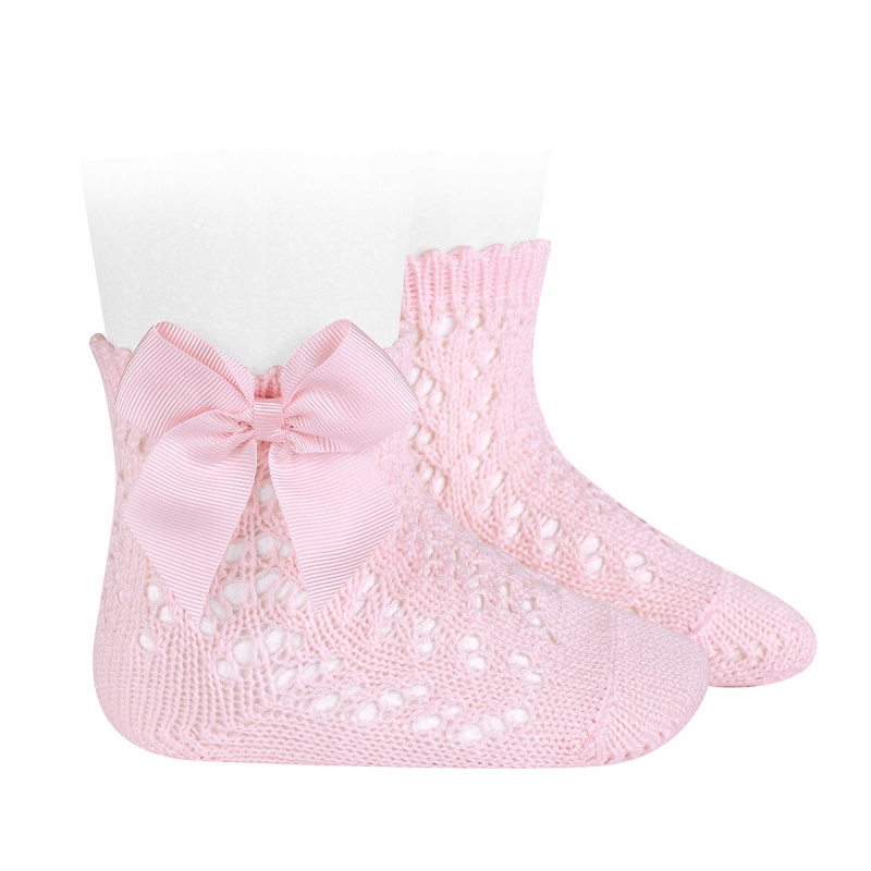 

Skarpetki z kokardką Condor rose 3m-6m