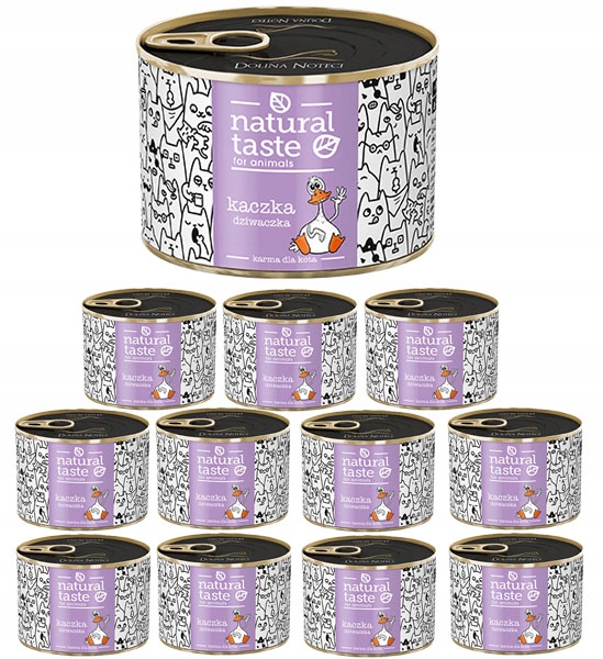 Levně Dolina Noteci Natural Taste Kachna Divoška 12x85