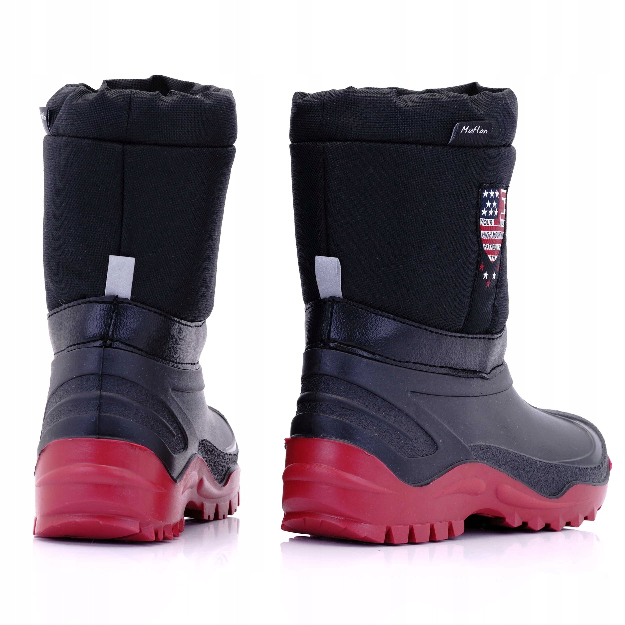 Renbut Muflon ŚNIEGOWCE BUTY DZIECIĘCE WEŁNA 21/22 Rozmiar 21