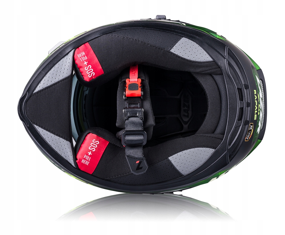 PROFESJONALNY KASK LAZER RAFALE ONI r L BLENDA Rodzaj zapięcia mikrometryczne