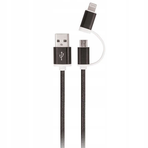 

Kabel Usb Setty 2w1 Micro Usb Usb Typ C Usb C 1M