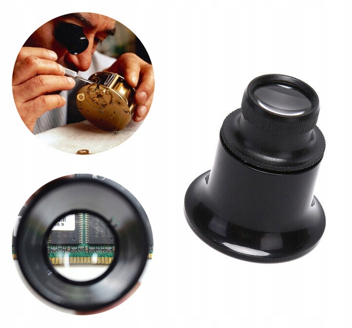 Lupa Do Oka Klenotnická Hodinářská 20X regula