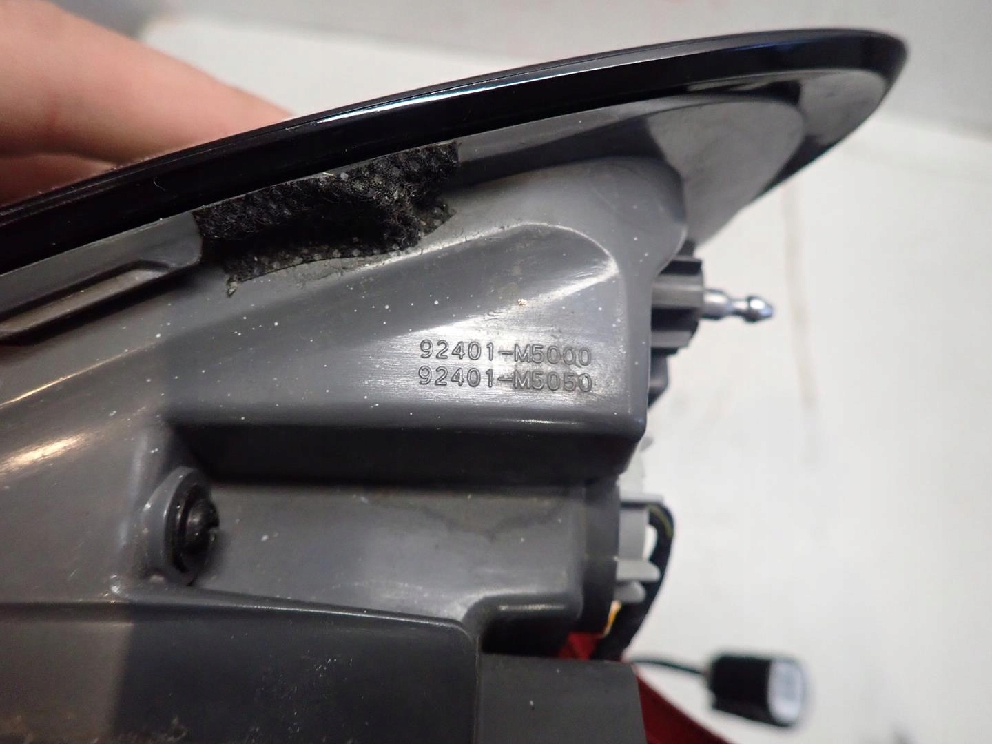 light rear part rear. left HYUNDAI NEXO 2020- 92401-M5000