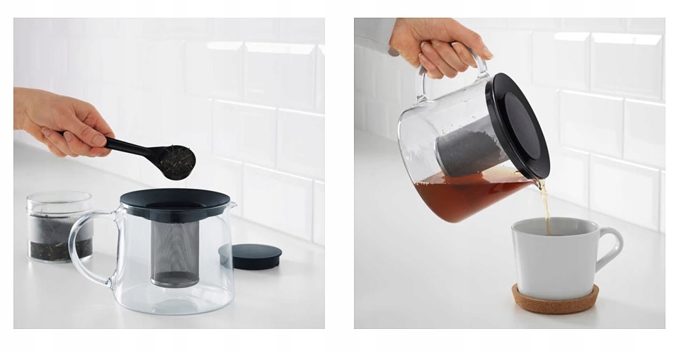 Zaparzacz dzbanek Ikea Riklig 1500 ml Marka Ikea