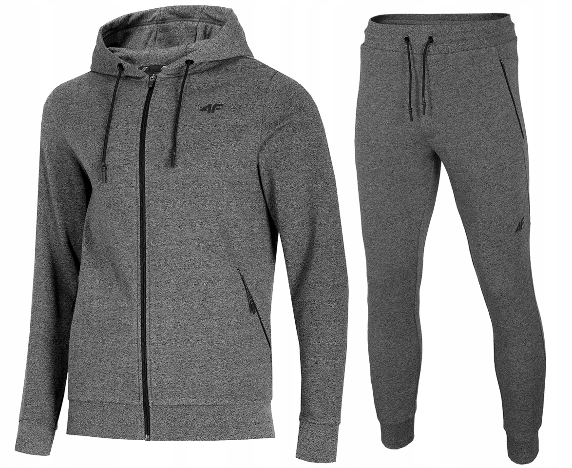 

4F Męskie Dresy Komplet Bluza 016 Spodnie 012 Dres