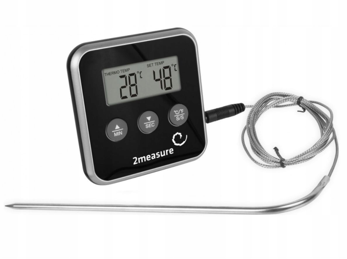 

Termometr Z Termosondą Do Pieczenia Mięsa Wędzarni