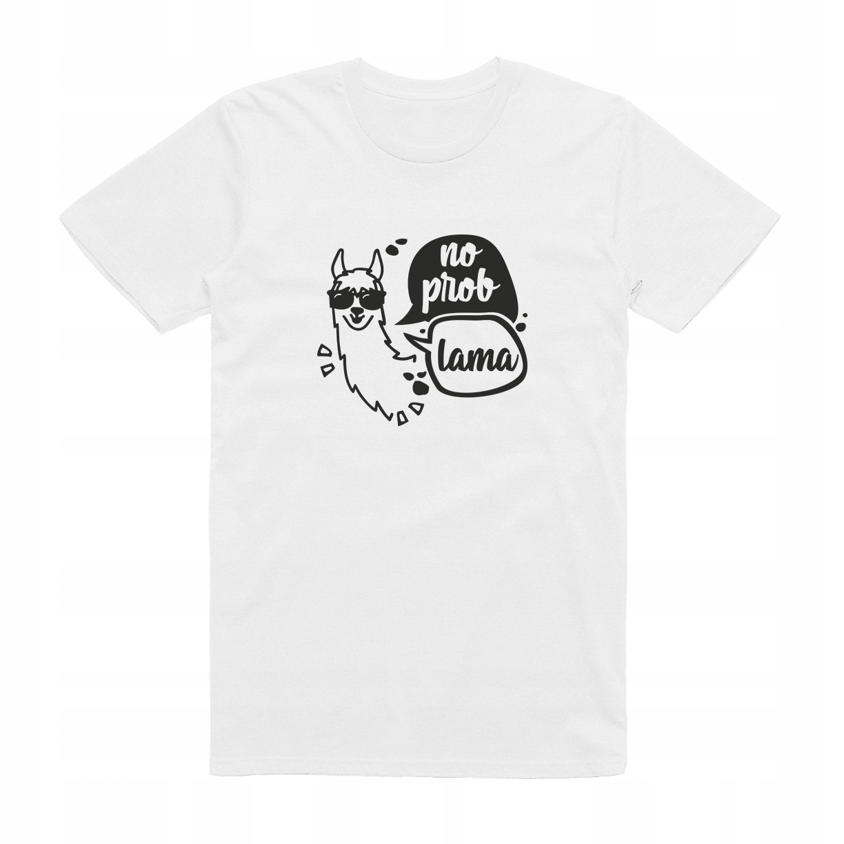 

XXL - Koszulka T-shirt No Problem Lama Śmieszna
