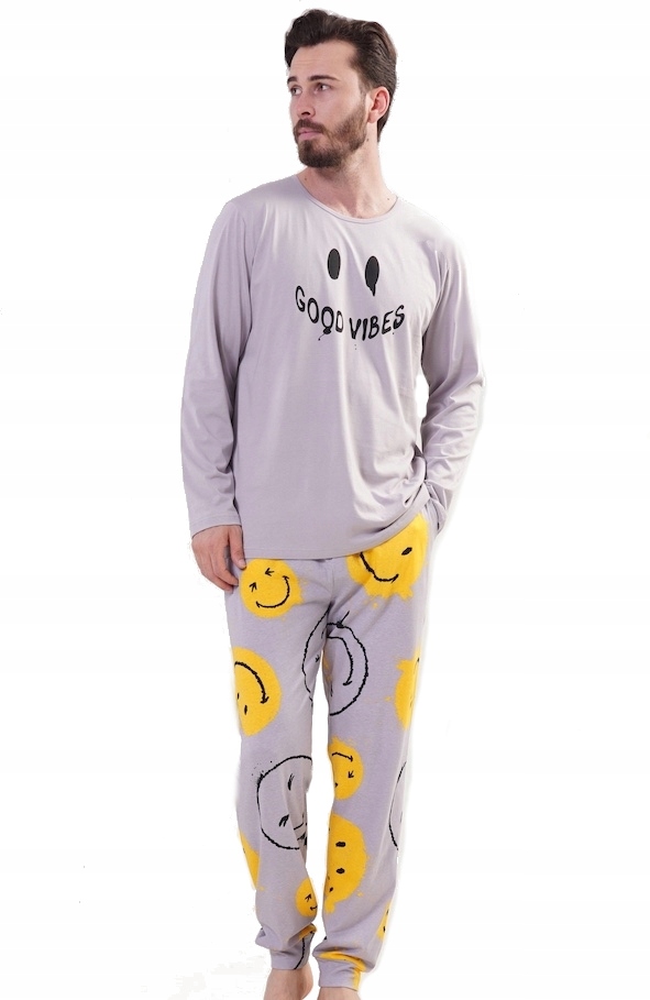 Pánské Vtipné Pyžamo Good Vibes Pyžamo 164/170 S