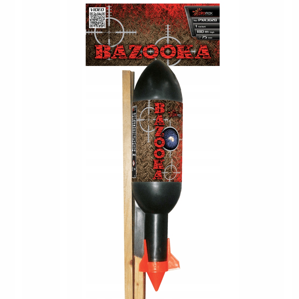 

Ogromna rakieta Bazooka 3'' PXR302 B Piromax