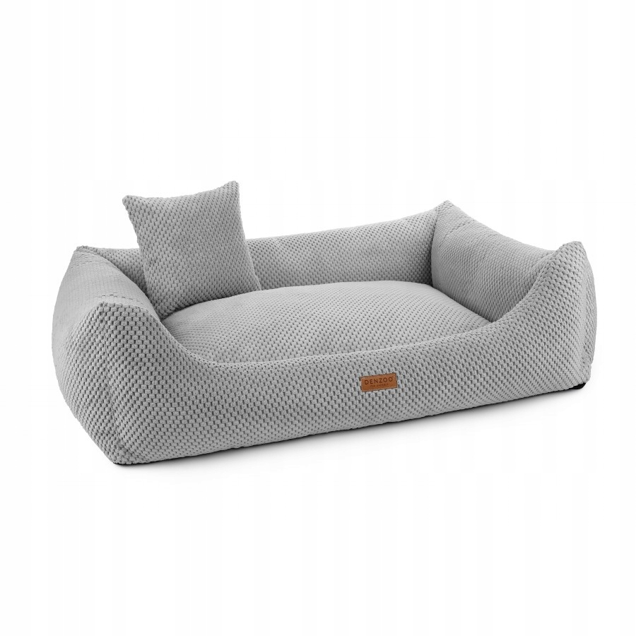 Pelíšek pro psa Denzo Prato Grey Šedé 70 x 50 cm S Pohovka