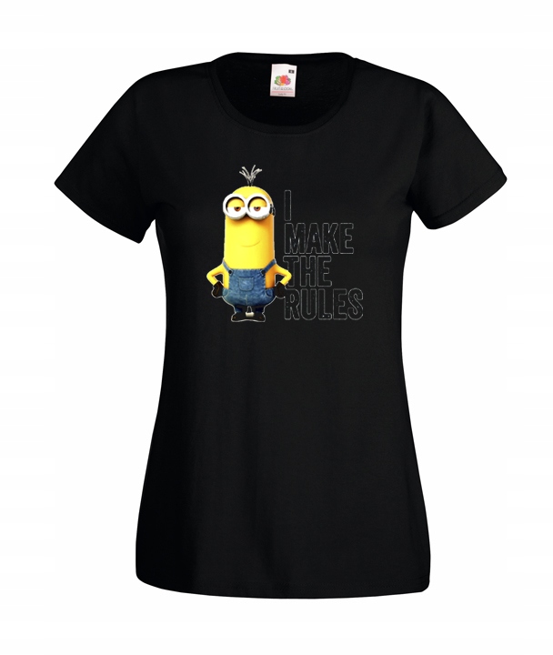 

S Koszulka Damska Minions Banana Minionki Wzory