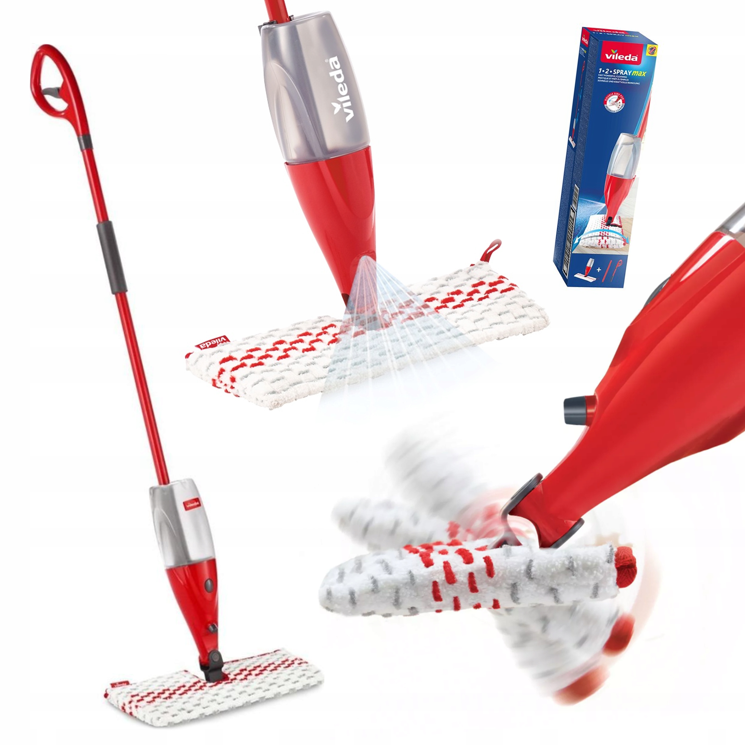 

Mop Vileda Mop 1-2 Spray Max Box zbiornik 600 ml