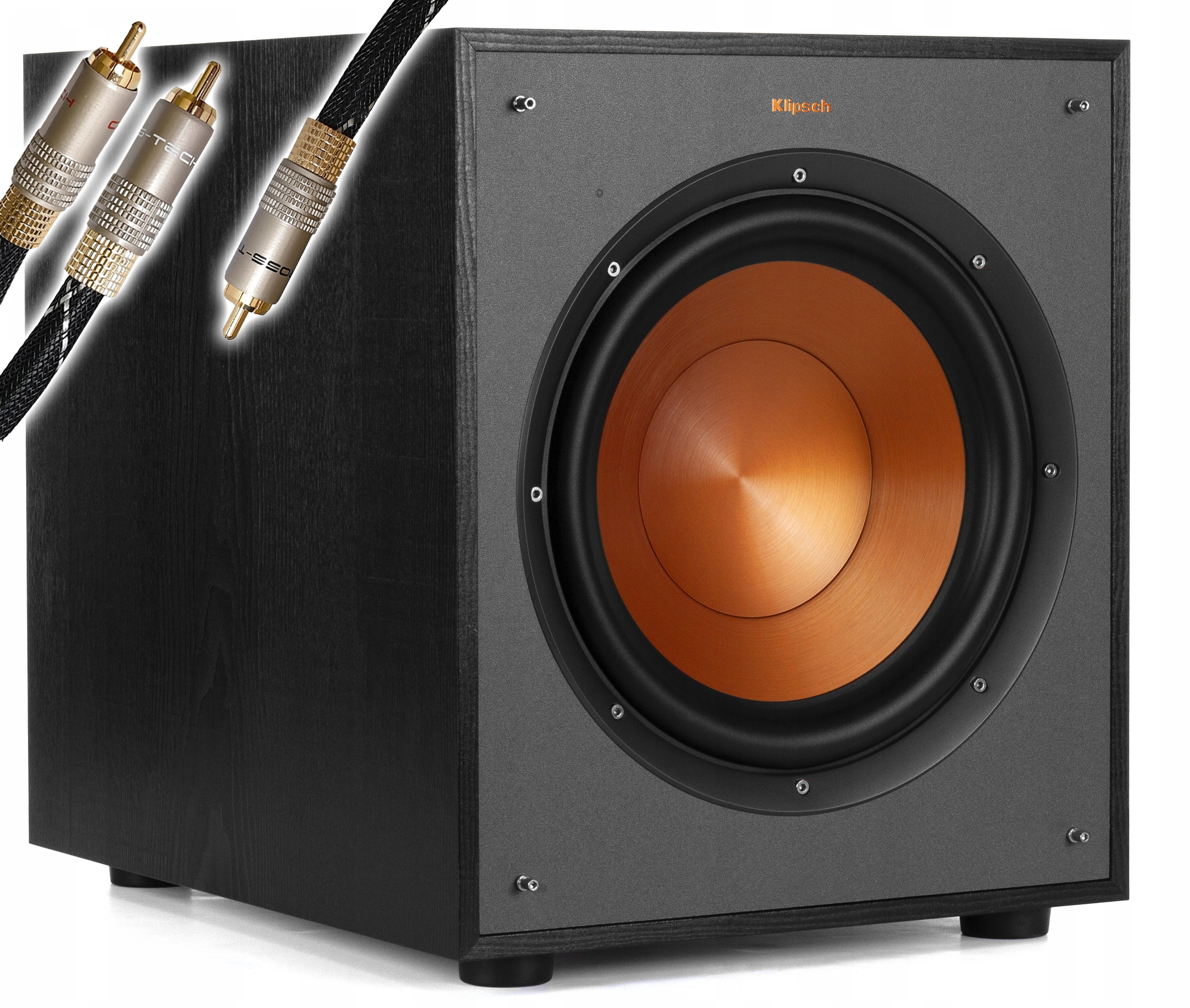 Активный сабвуфер Klipsch R-100SW 150 Вт черный