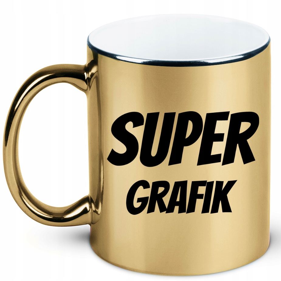 

Kubek złoty dla grafika, grafik