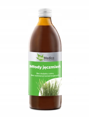 

EkaMedica Młody Jęczmień Sok, 500 ml