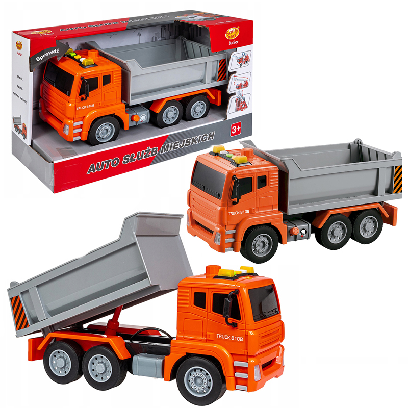 

Auto Służby Miejskie Wywrotka z ruchomą przyczepą