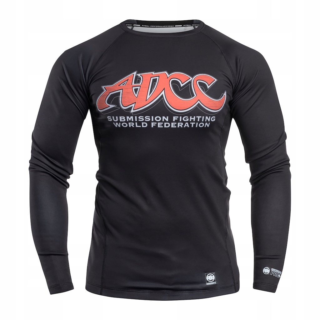Koszulka termoaktywna Pitbull LongSleeve Rashguard Adcc Black L