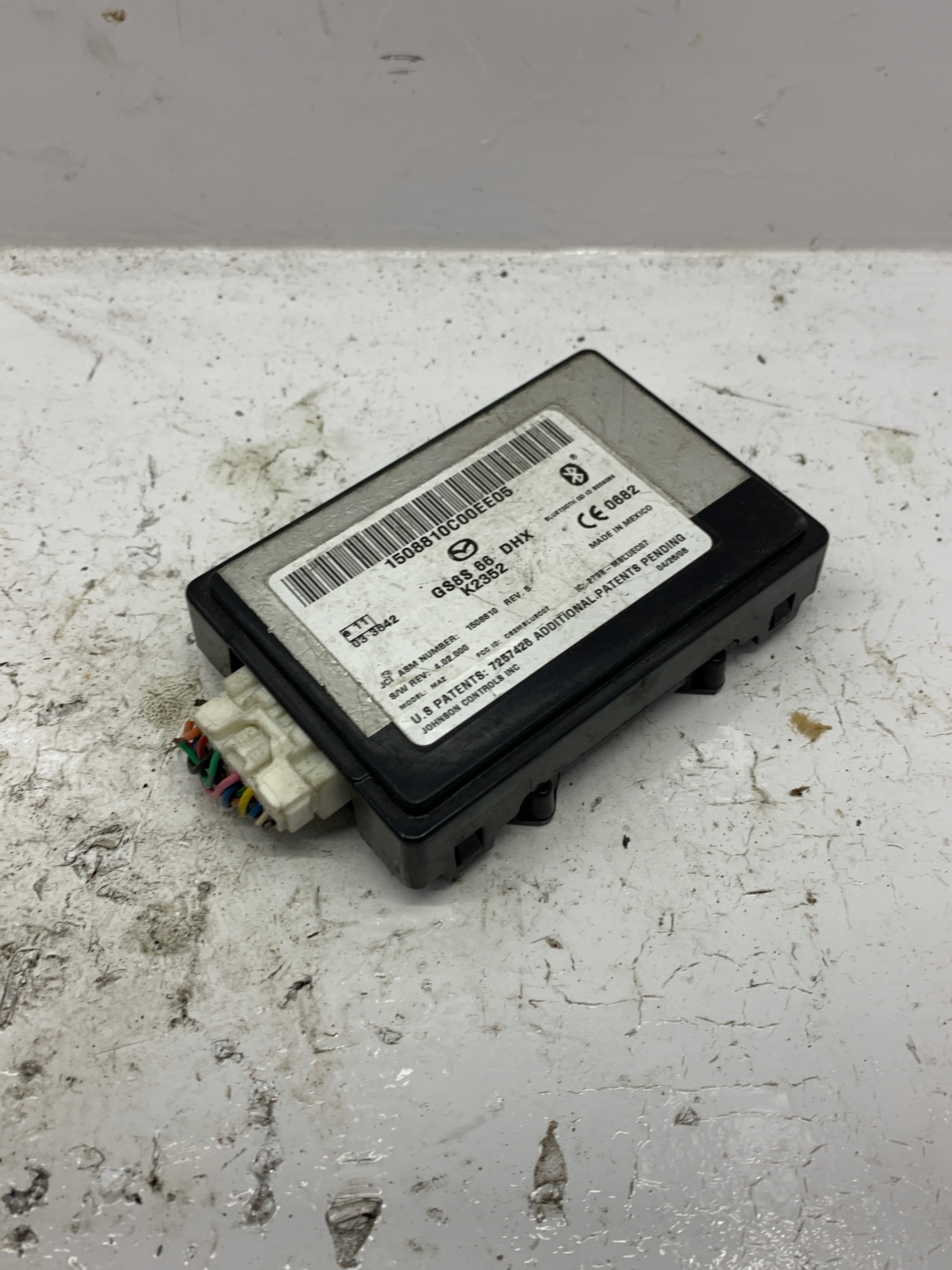 module control unit BLUETOOTH GS8S66DHX MAZDA