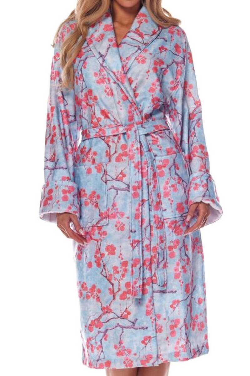 L-L Dlouhý župan Fida 2216 modrý XL