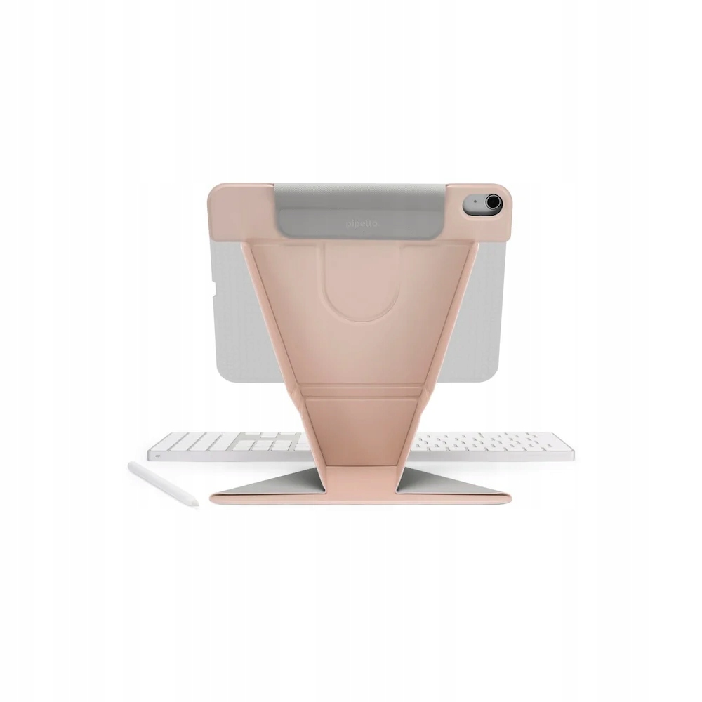 Kryt pro iPad 10,9" (2022) Pipetto Origami No6 Stand Case růžový