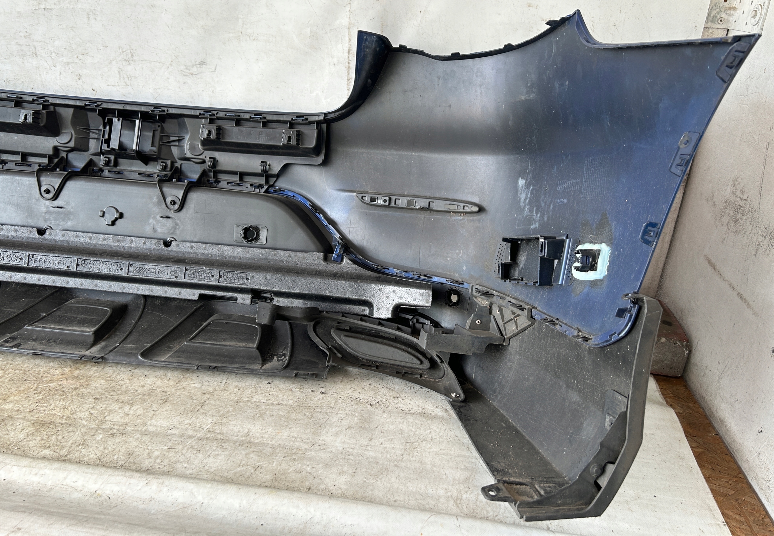 bumper rear part rear MERCEDES GLC COUPE 253 AMG PDC