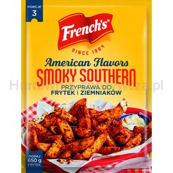 Chipotle French's Koření na hranolky a brambory Smoky 15 g