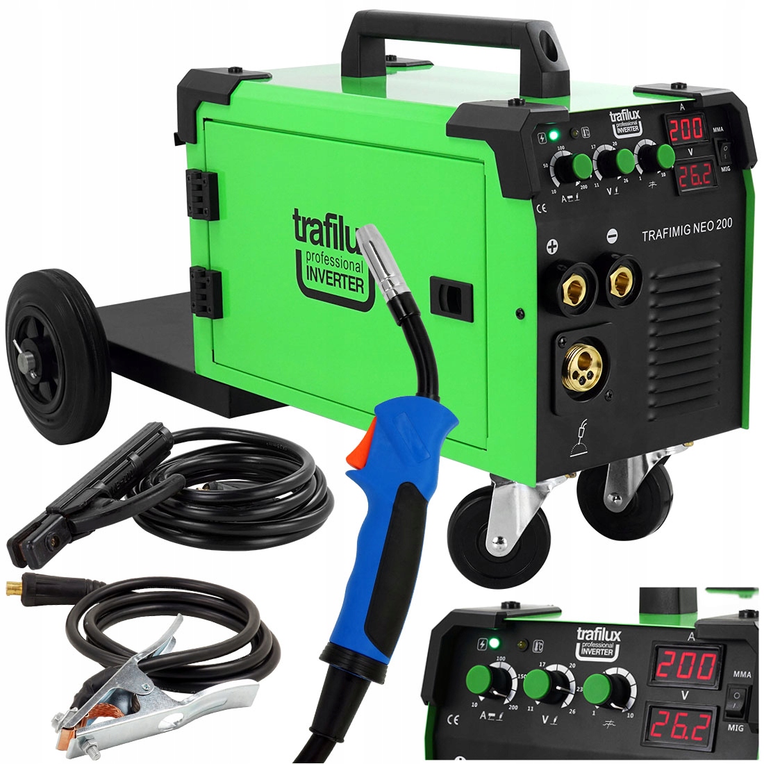 Зварювальний апарат Trafilux NEO MIGOMAT 200A MIG MAG MMA