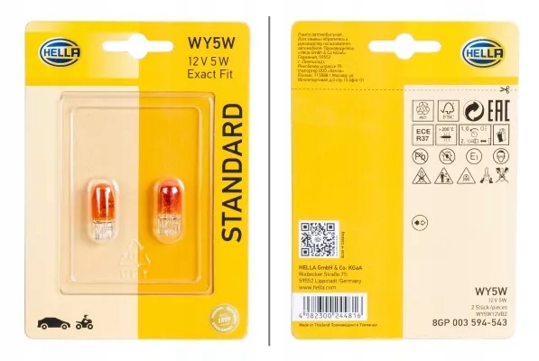

Hella WY5W 5 W 8GP 003 594-543 2