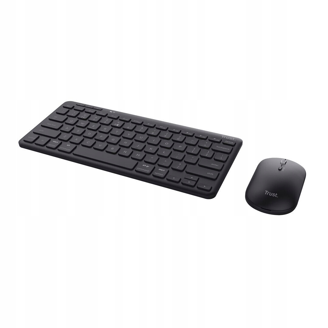 Trust Lyra Wl Keyboard & Mouse Us (myš+kláv) čierna