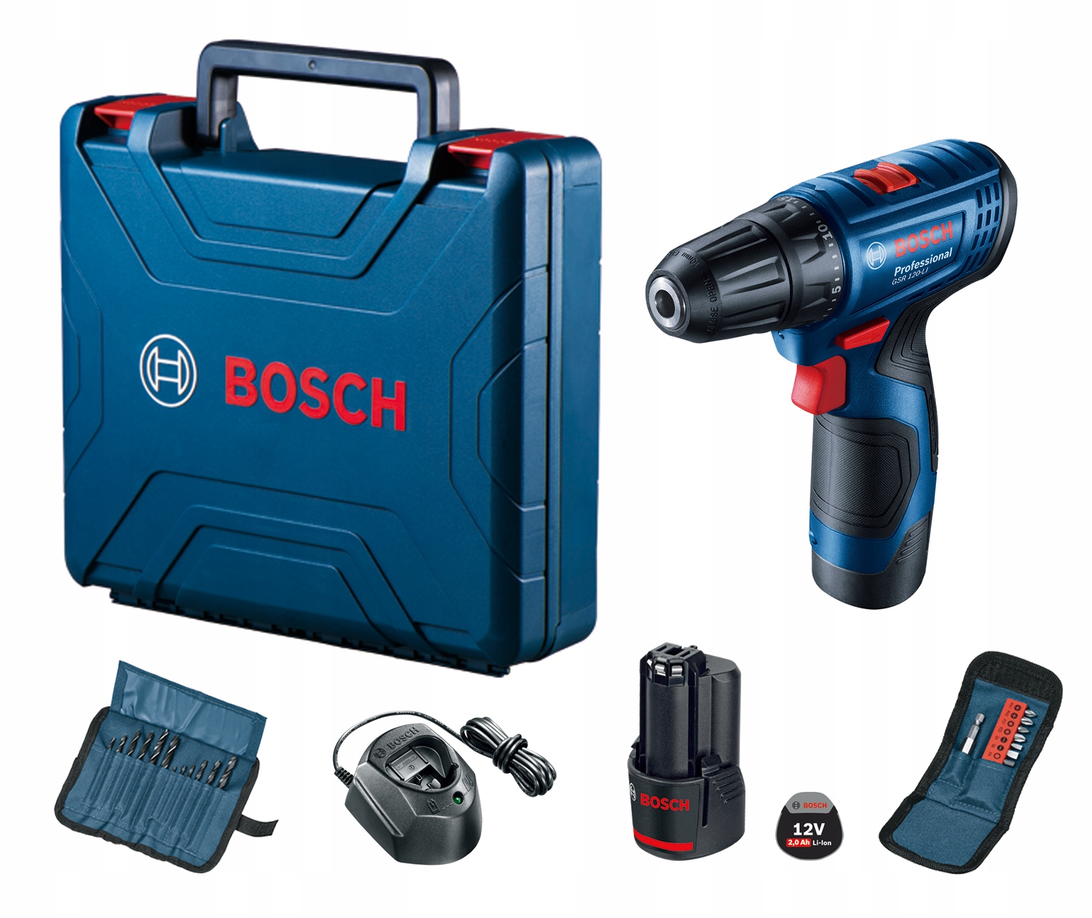 

Wiertarko-wkrętarka Bosch Gsr 120-LI 23 elem