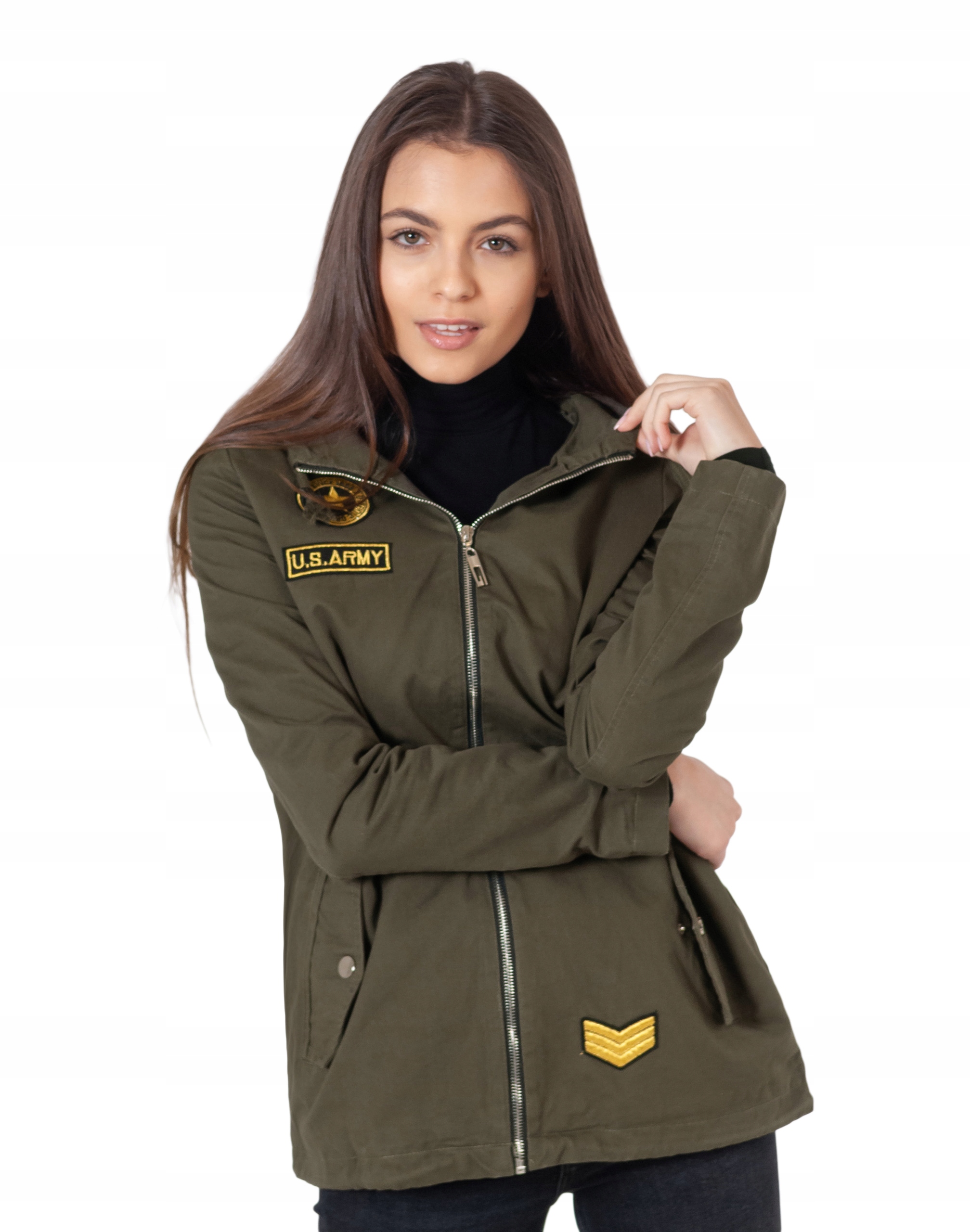 

Kurtka Damska Przejściowa Parka Us Army 1723-02 XL