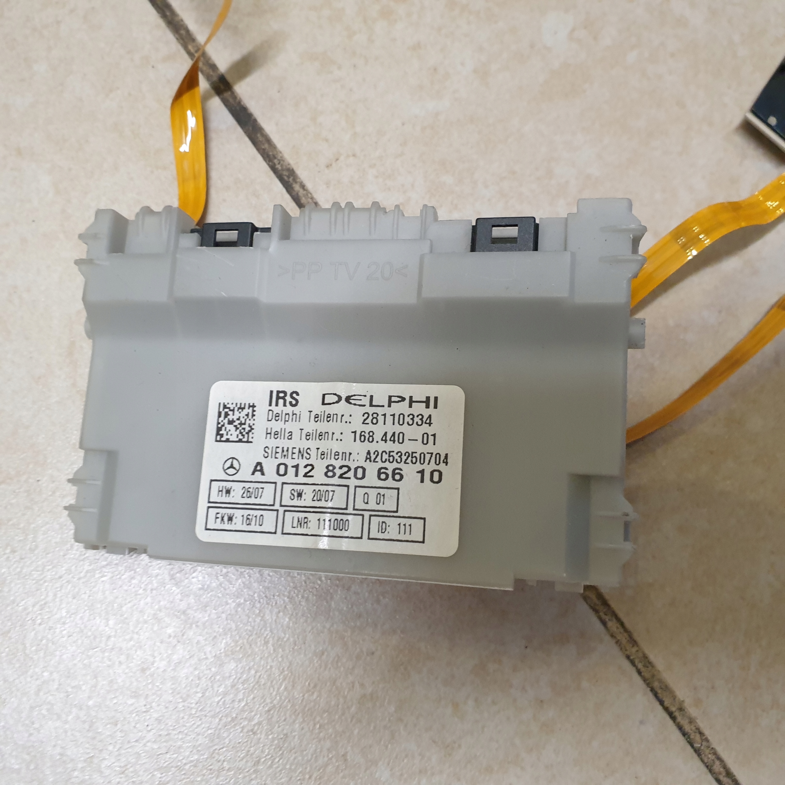 sensore modulo ALARMU CIELO INTERNO MERCEDES E-KL W212 OE EU