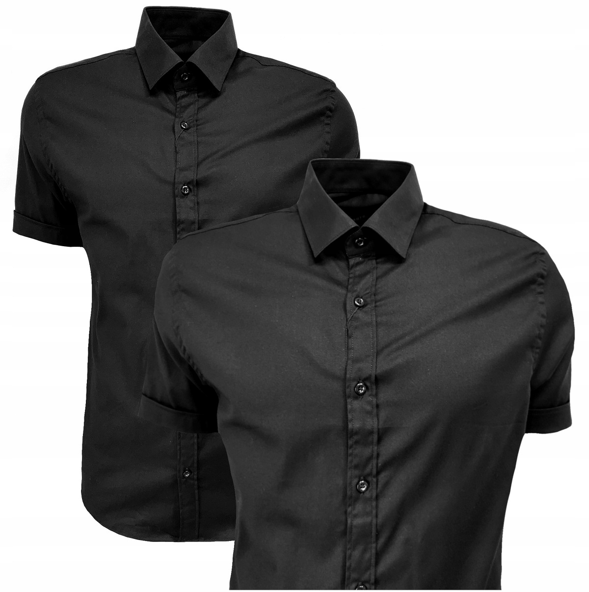 Pánská černá ležérní košile XXL Anagre