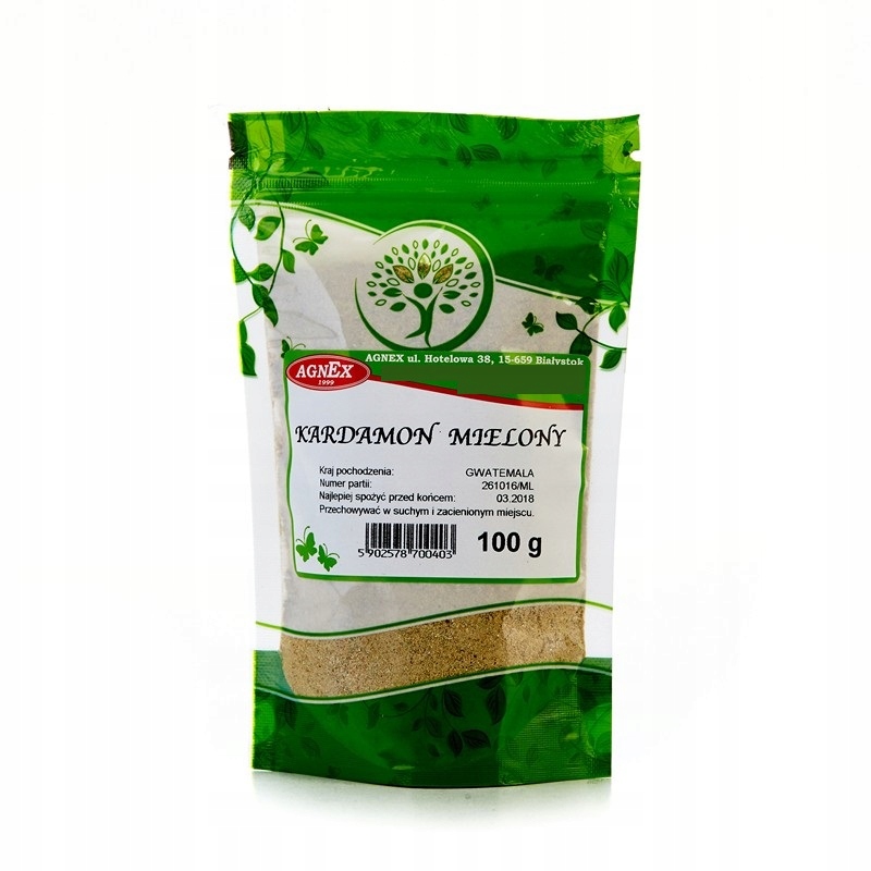 KARDAMON MIELONY 100g bez dodatków