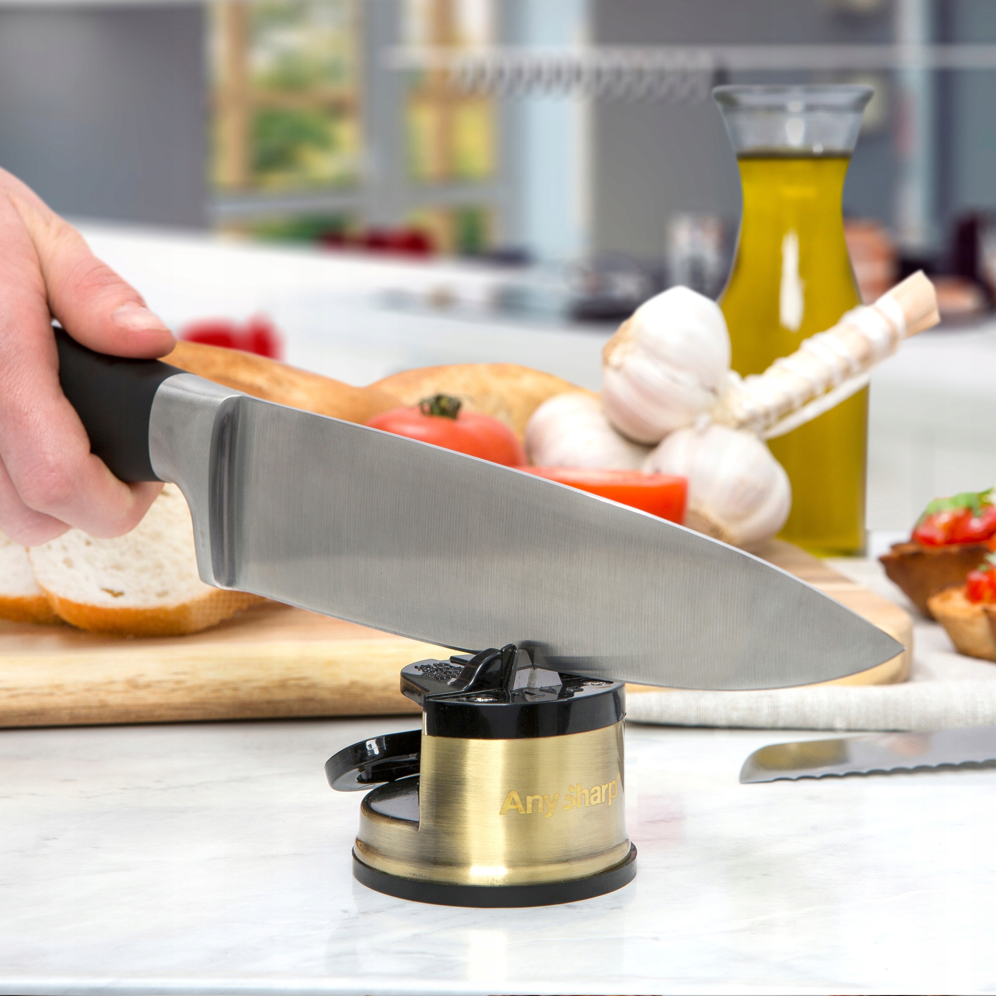 Szczelinowa ostrzałka do noży scyzoryków AnySharp Rodzaj ręczne