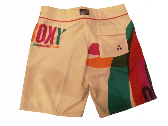 Szorty plażowe ROXY RAINBOW WAVE white r. S EAN (GTIN) 3606857679023