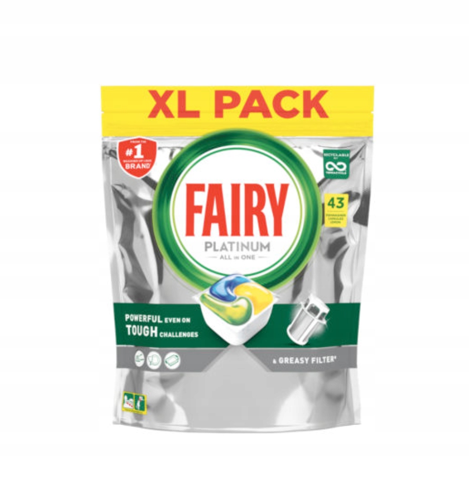 

Fairy Platinum kapsułki do zmywarki all in one 43