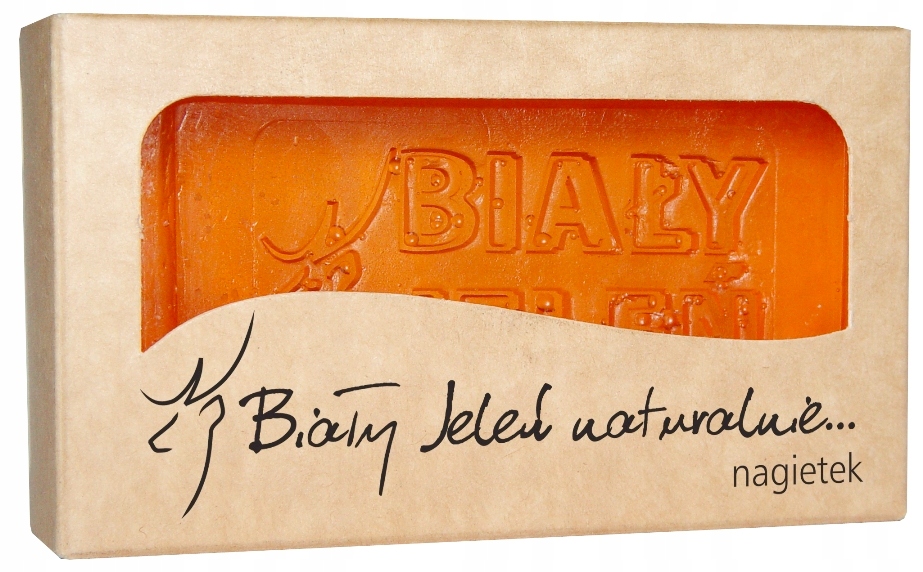 

Biały Jeleń mydło w kostce ekstrakt nagietka