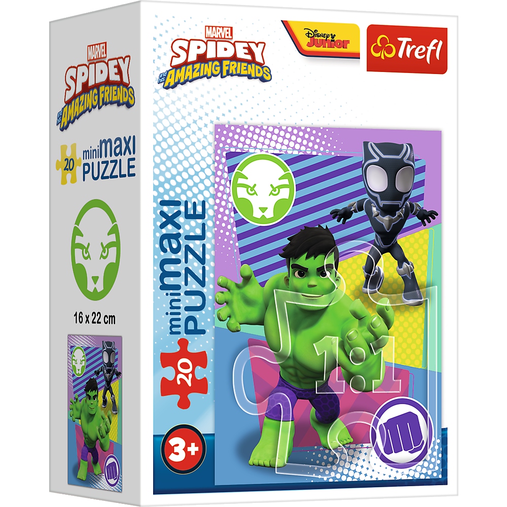 SPIDEY NIESAMOWICI PRZYJACIELE PUZZLE TREFL 20 el