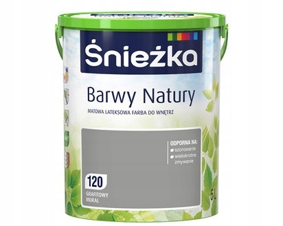 

Śnieżka Barwy Natury Grafitowy Mural 120 5L