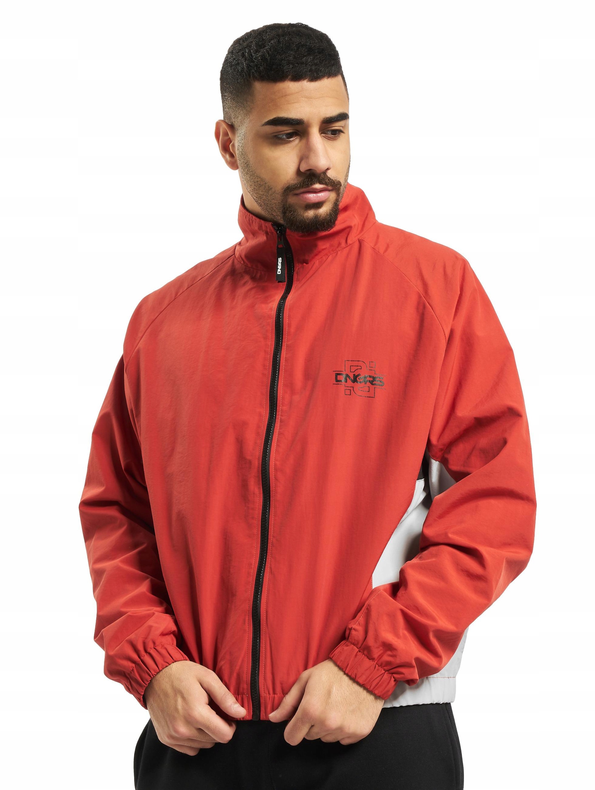Dangerous Dngrs bunda pánská Lightweight Jacket Lights in red letní L červe