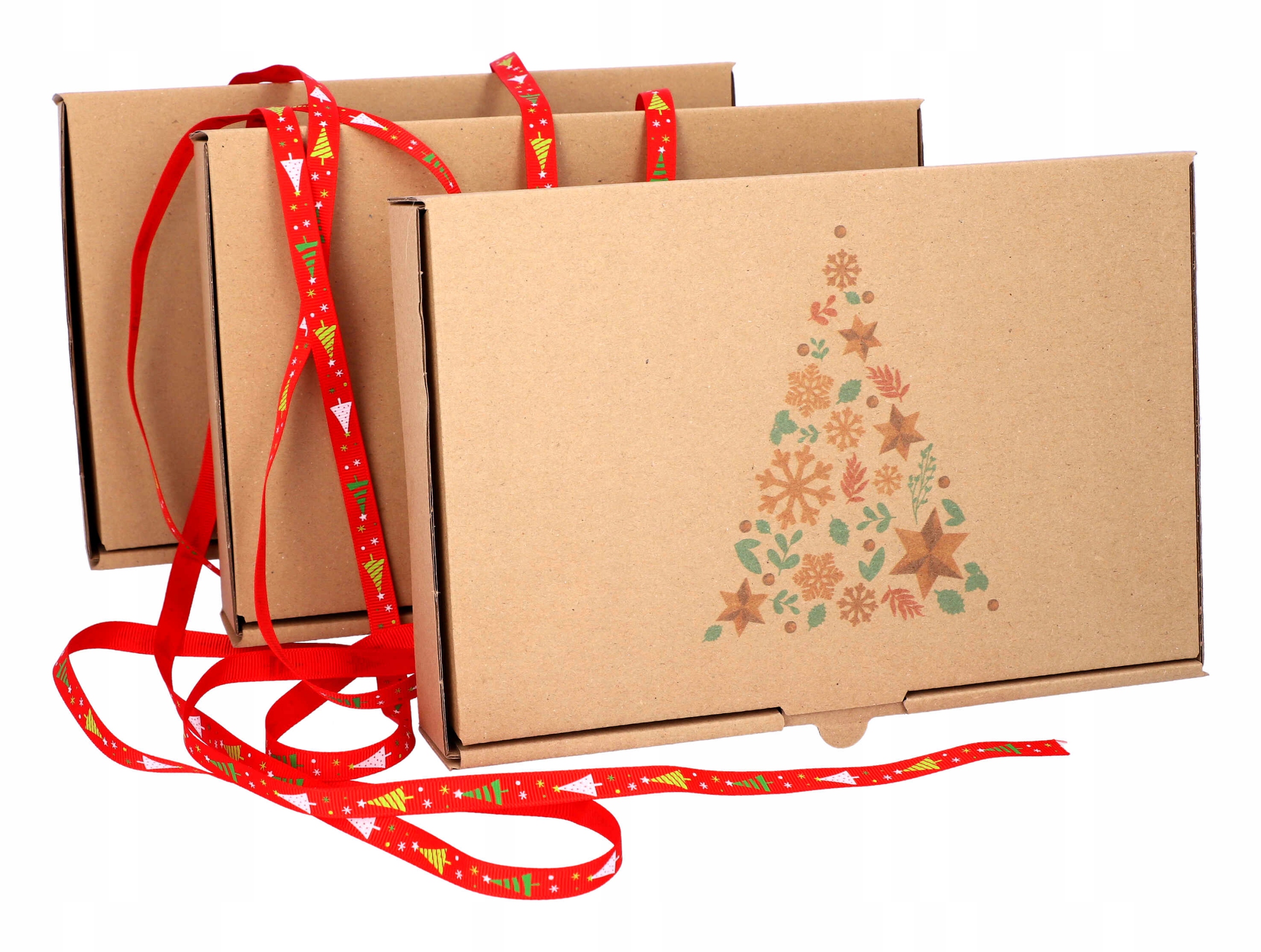 

Pudełko Świąteczne ozdobne na Prezenty W5 5 sztuk