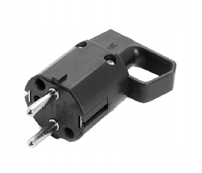 

Wtyczka Z Uchwytem Uchem 16A 250V Czarna Unischuko